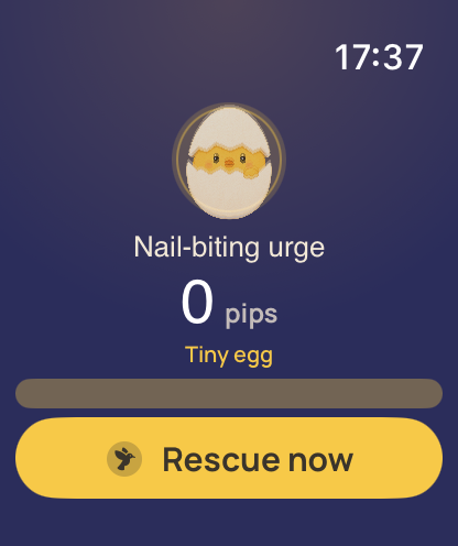Pipping’s real Apple Watch home screen